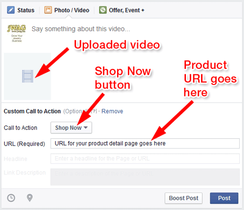 Online Marketing Campaigns To Sell Your Products 1088-fb-call-to-action-shop-button-60