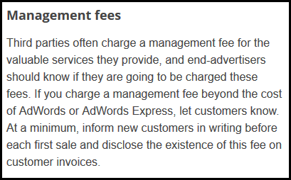 Getting The Proper Invoice From Your Google AdWords Agency 1111-google-adwords-management-fees-disclosure-4