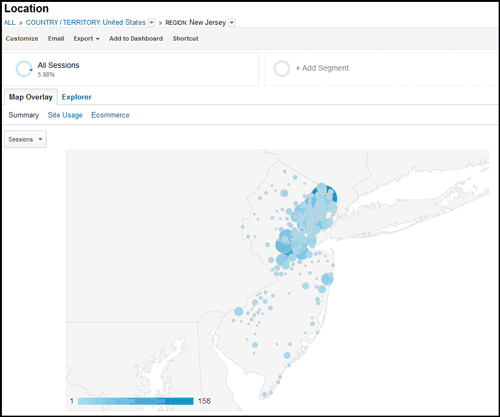 Using Google Analytics Segmenting To Analyze Local Social Network Traffic 1124-location-region-report-17