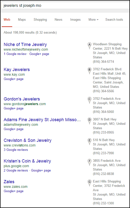 Adams Fine Jewelry Website Review 1235-jewelers-st-joseph-mo-serp-38