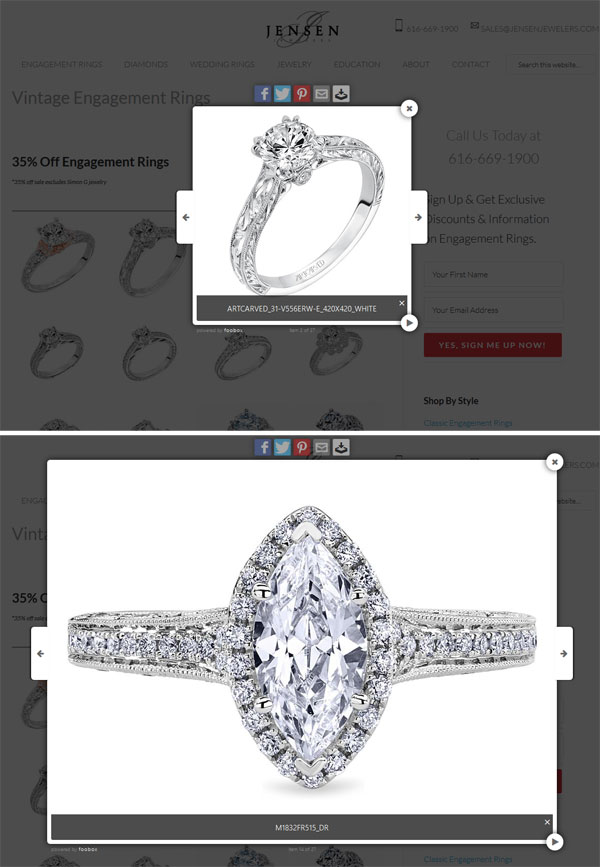 Jensen Jewelers Website Review 1320-inconsistant-image-sizes-33