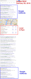 New Google SERP Format Does Not Show AdWords On Right Side Of Desktop Results 1462-engagement-rings-nyc-serp-85