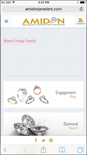 Amidon Jewelers Black Friday Email & Website Review 1532-amidon-mobile-home-73