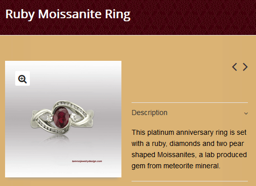 TamRon Jewelry Design Technical Website Review 1545-ruby-moissanite-ring-8