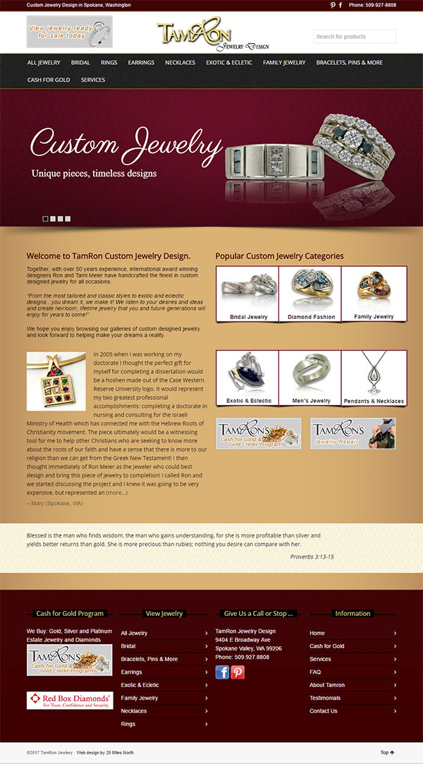 TamRon Jewelry Design Technical Website Review 1545-tamron-home-57