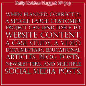 Step-by-Step Content Creation Strategy for 2014 and Beyond - Part 2 3450-daily-golden-nugget-919