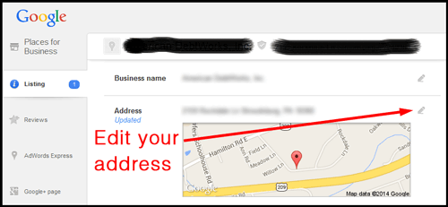 Google Places for Business Settings for Personal Jewelers 7122-999-edit-address