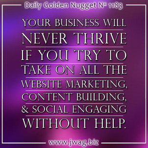 The Value of Content Creation and Content Curation, Part 1 daily-golden-nugget-1183-78