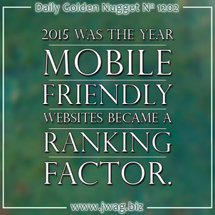 Google Announces Mobile Friendliness Will Be A Real Ranking Factor daily-golden-nugget-1202-73
