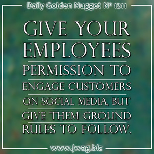 10 Ground Rules For Employees When Using Social Media daily-golden-nugget-1211-39