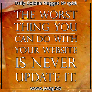 Let Your Website Evolve Into What It Should Be daily-golden-nugget-1388-91