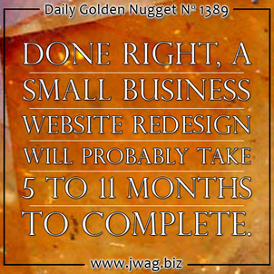 Your Estimations Are Wrong: Website Redesigns Take Longer Than You Think daily-golden-nugget-1389-50