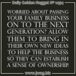 Passing The Family Business On To The Next Generation TBT daily-golden-nugget-1494-84